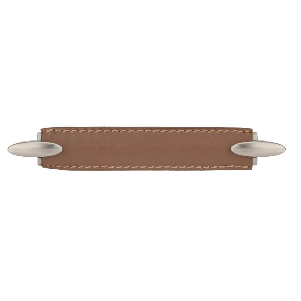 Contemporary Leather and Metal Pull - 745