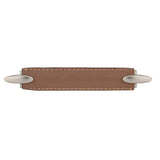 Contemporary Leather and Metal Pull - 745