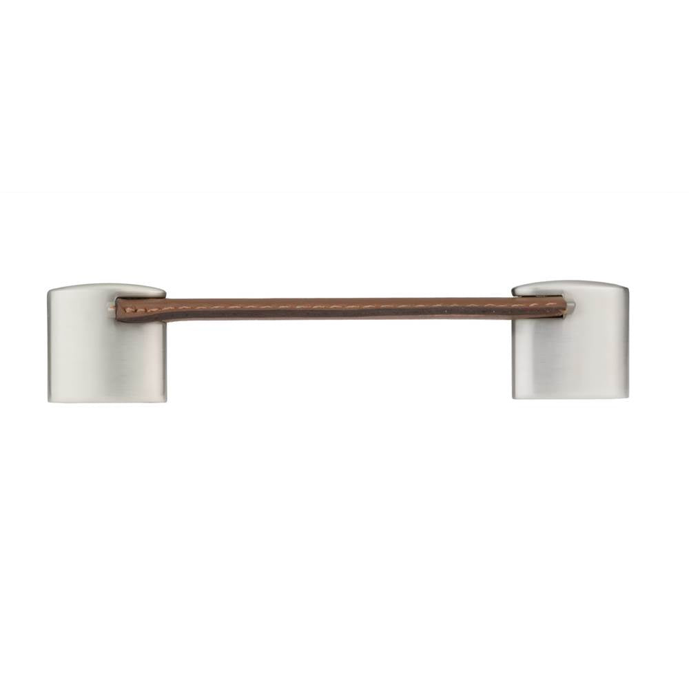 Contemporary Leather and Metal Pull - 745