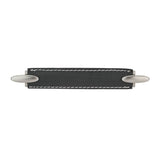Contemporary Leather and Metal Pull - 745