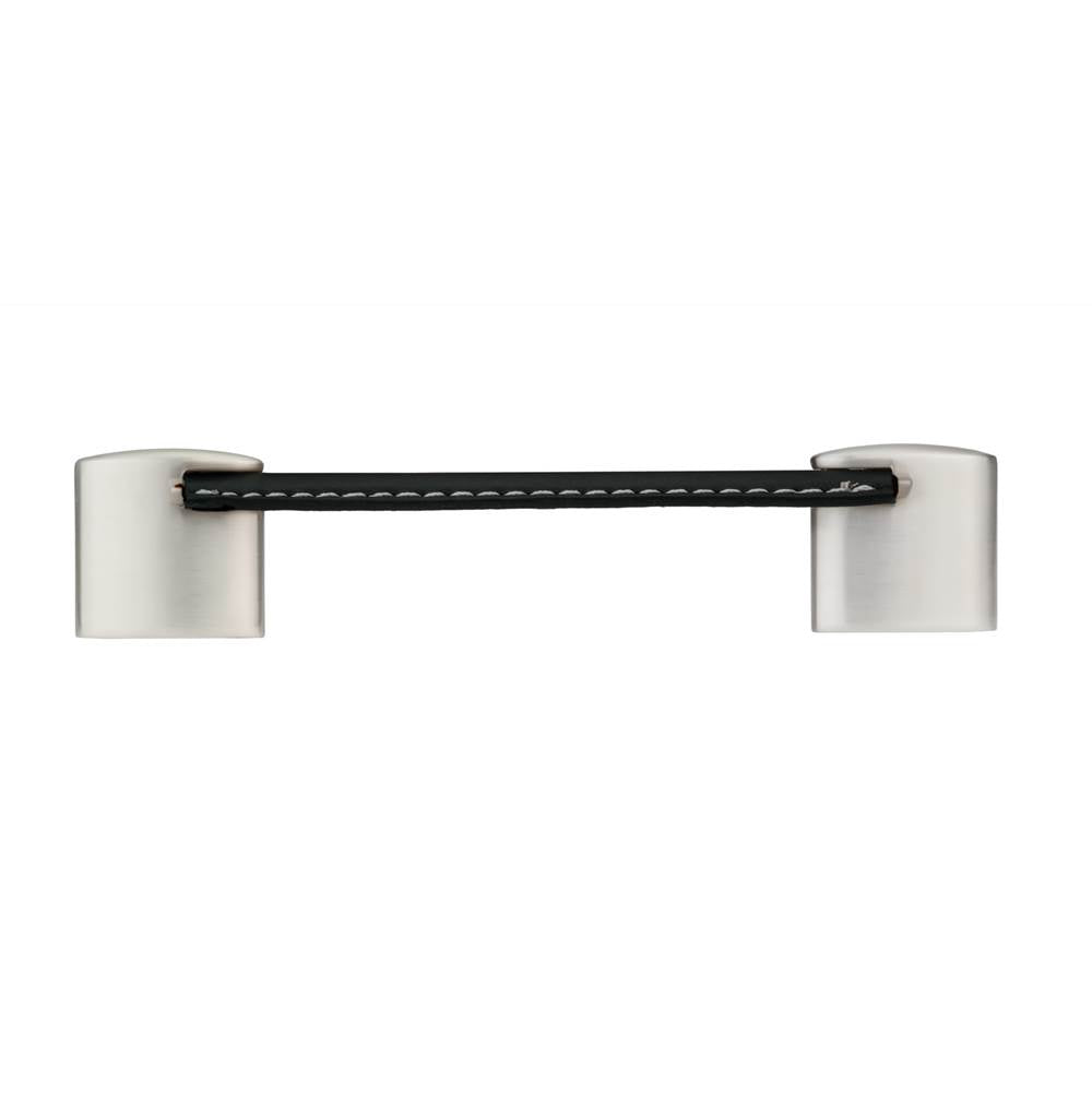 Contemporary Leather and Metal Pull - 745