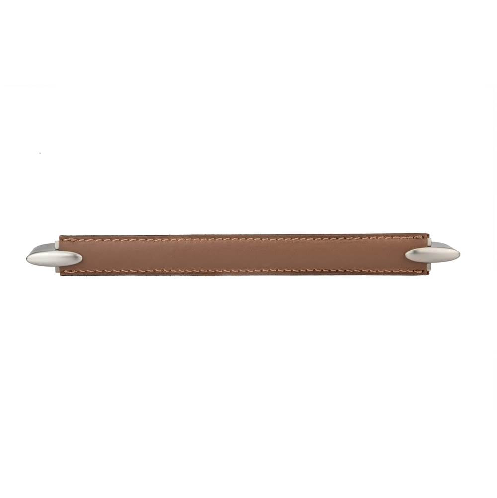 Contemporary Leather and Metal Pull - 745