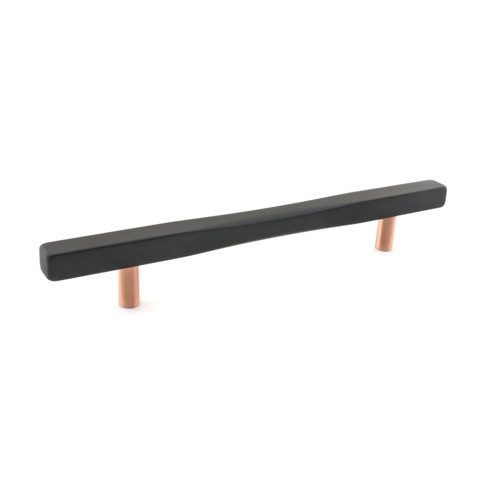 Richelieu America - Contemporary Metal Pull - 7735 - Matte Black,Coppertone