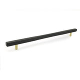 Richelieu America - Contemporary Metal Pull - 7735 - Matte Black,Satin Brass