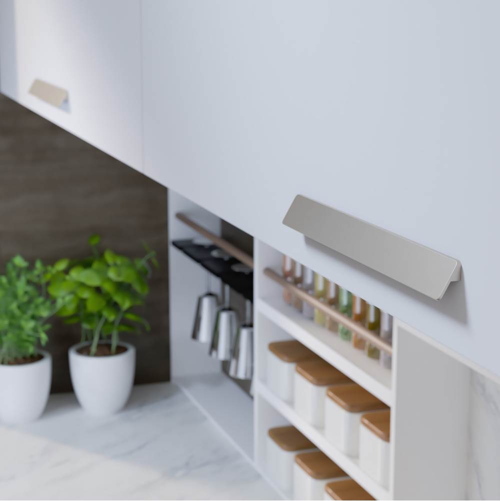 Contemporary Metal Pull - 7888