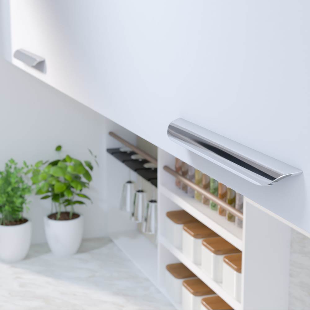 Contemporary Metal Pull - 7975