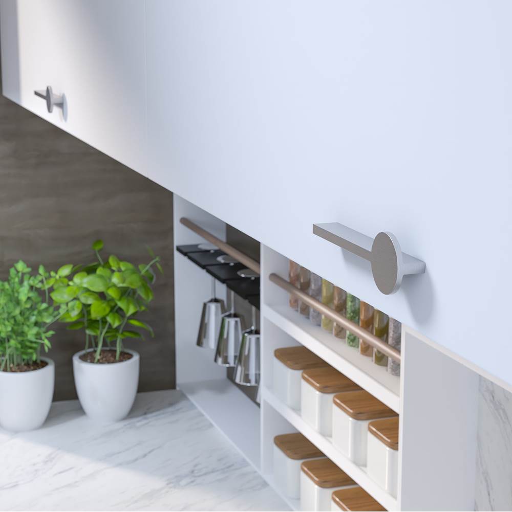 Contemporary Metal Pull - 7979