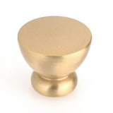 Richelieu America - Contemporary Metal Knob - 7986 - Brushed Gold