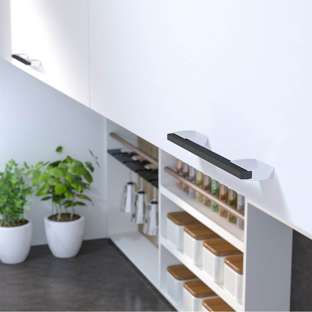 Contemporary Metal Pull - 7990