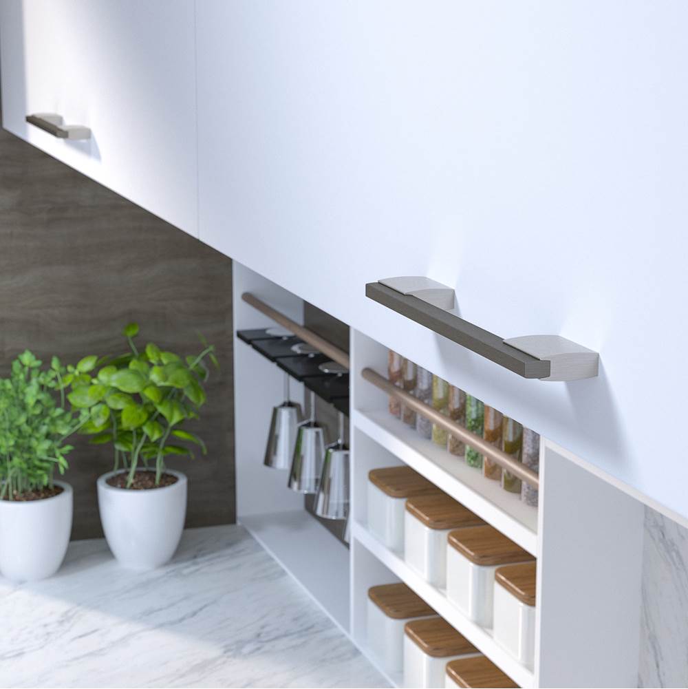Contemporary Metal Pull - 7990