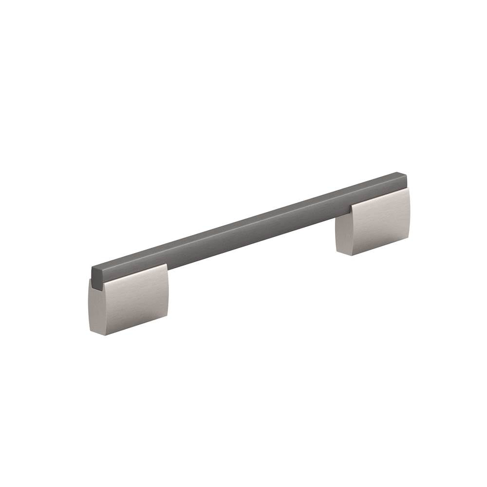 Richelieu America - Contemporary Metal Pull - 7990 - Brushed Black Nickel,Brushed Nickel