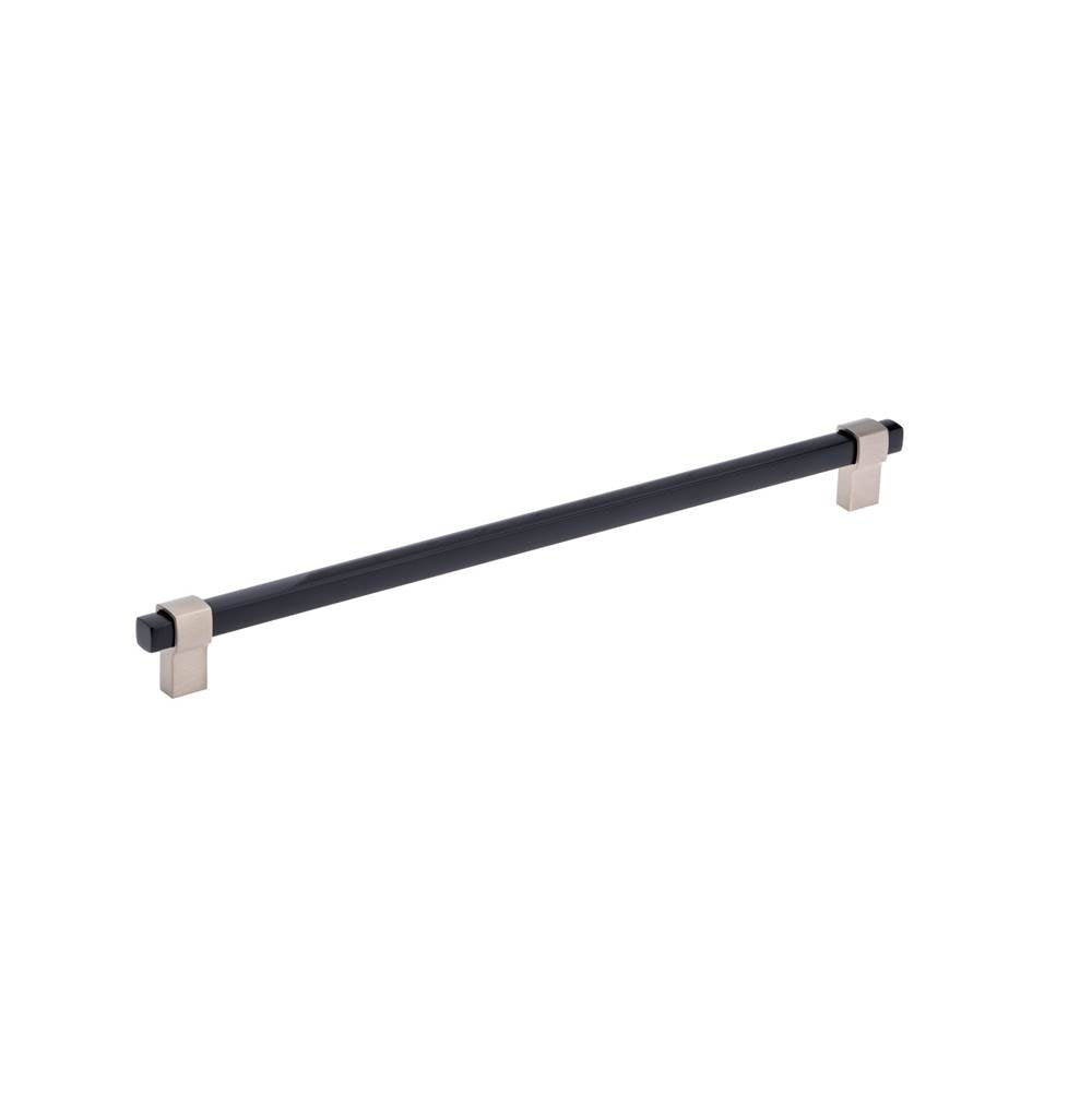 Richelieu America - Contemporary Metal Pull - 8715 - Black,Brushed Nickel