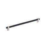 Richelieu America - Contemporary Metal Pull - 8715 - Black,Brushed Nickel