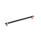 Richelieu America - Contemporary Metal Pull - 8715 - Black,Shiny Oriental Bronze