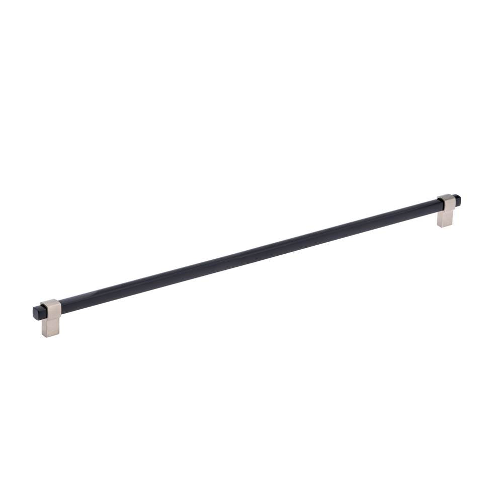 Richelieu America - Contemporary Metal Pull - 8715 - Black,Brushed Nickel