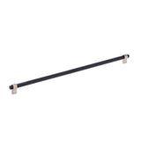 Richelieu America - Contemporary Metal Pull - 8715 - Black,Brushed Nickel