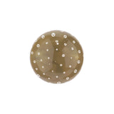 Traditional Glass and Metal Knob - 9923