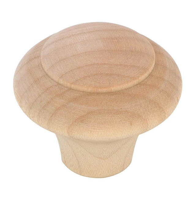 Richelieu America - Eclectic Maple Wood Knob - 150 - Unfinished Maple