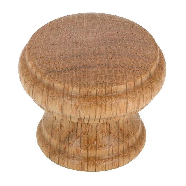 Richelieu America - Eclectic Wood Knob - 545 - Oak,Natural