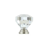 Eclectic Acrylic and Metal Knob - 10080