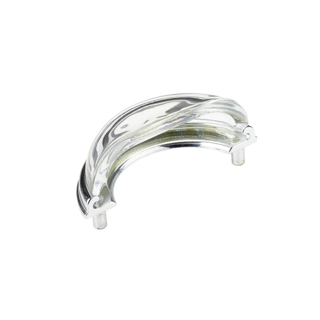 Richelieu America - Eclectic Crystal Cup Pull - 1008 - Clear,Chrome