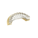 Richelieu America - Eclectic Crystal Pull - 10083 - Clear,Brushed Brass