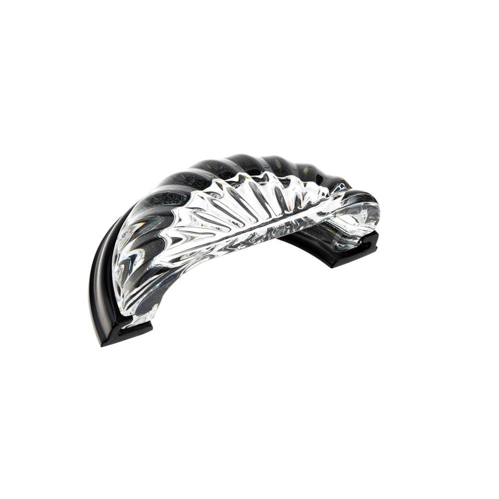 Richelieu America - Eclectic Crystal Pull - 10083 - Clear,Matte Black