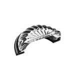 Richelieu America - Eclectic Crystal Pull - 10083 - Clear,Matte Black