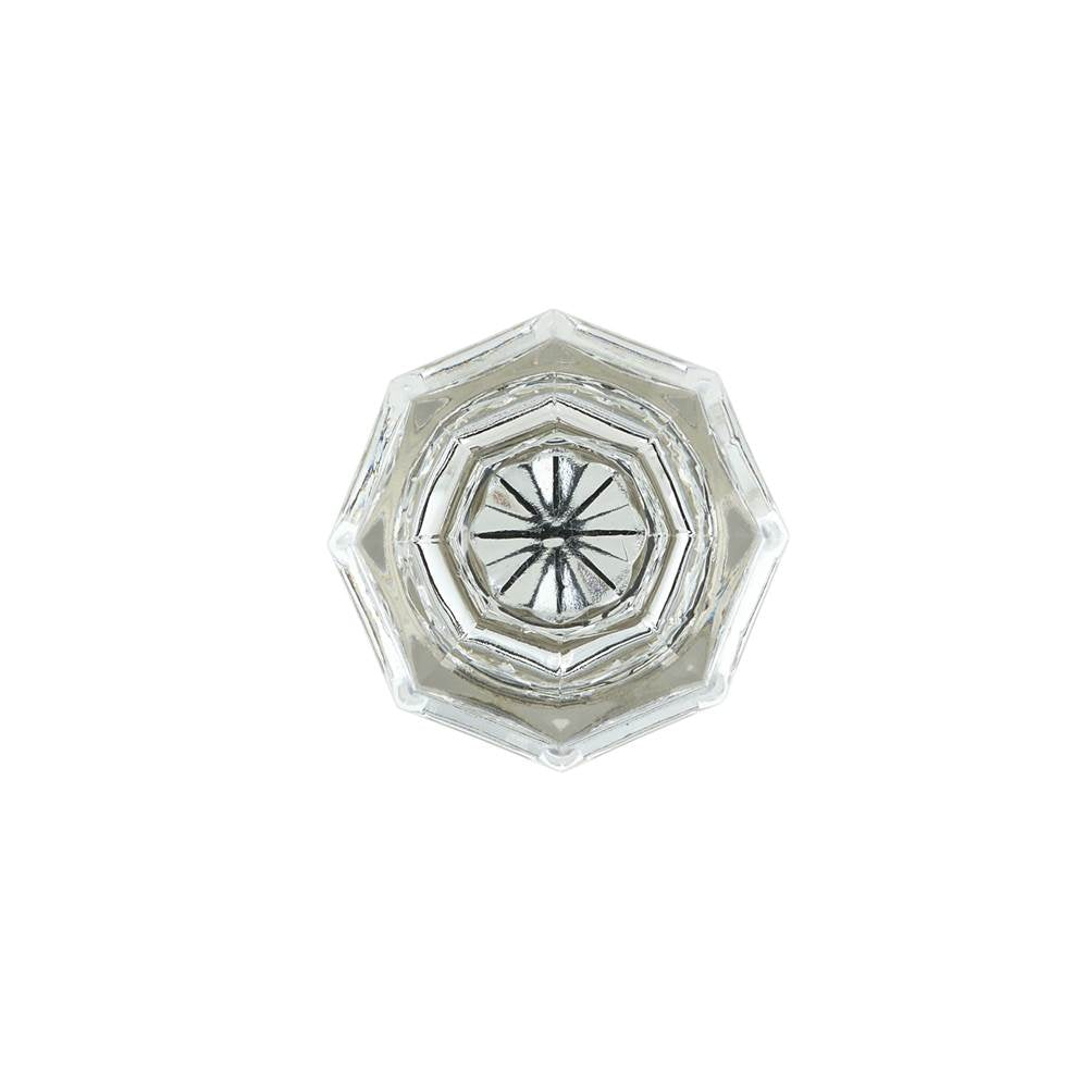 Eclectic Acrylic and Metal Knob - 1008