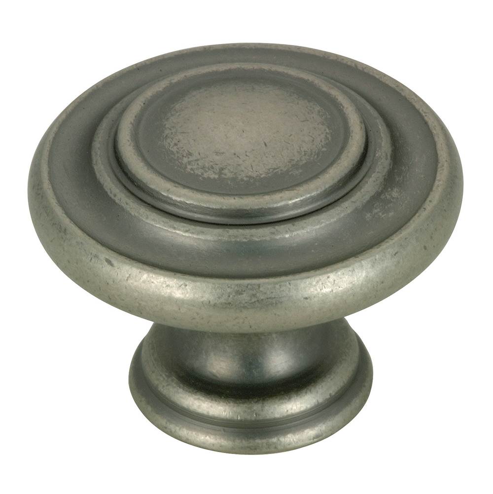 Richelieu America - Traditional Metal Knob - 107 - Pewter