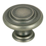 Richelieu America - Traditional Metal Knob - 107 - Pewter
