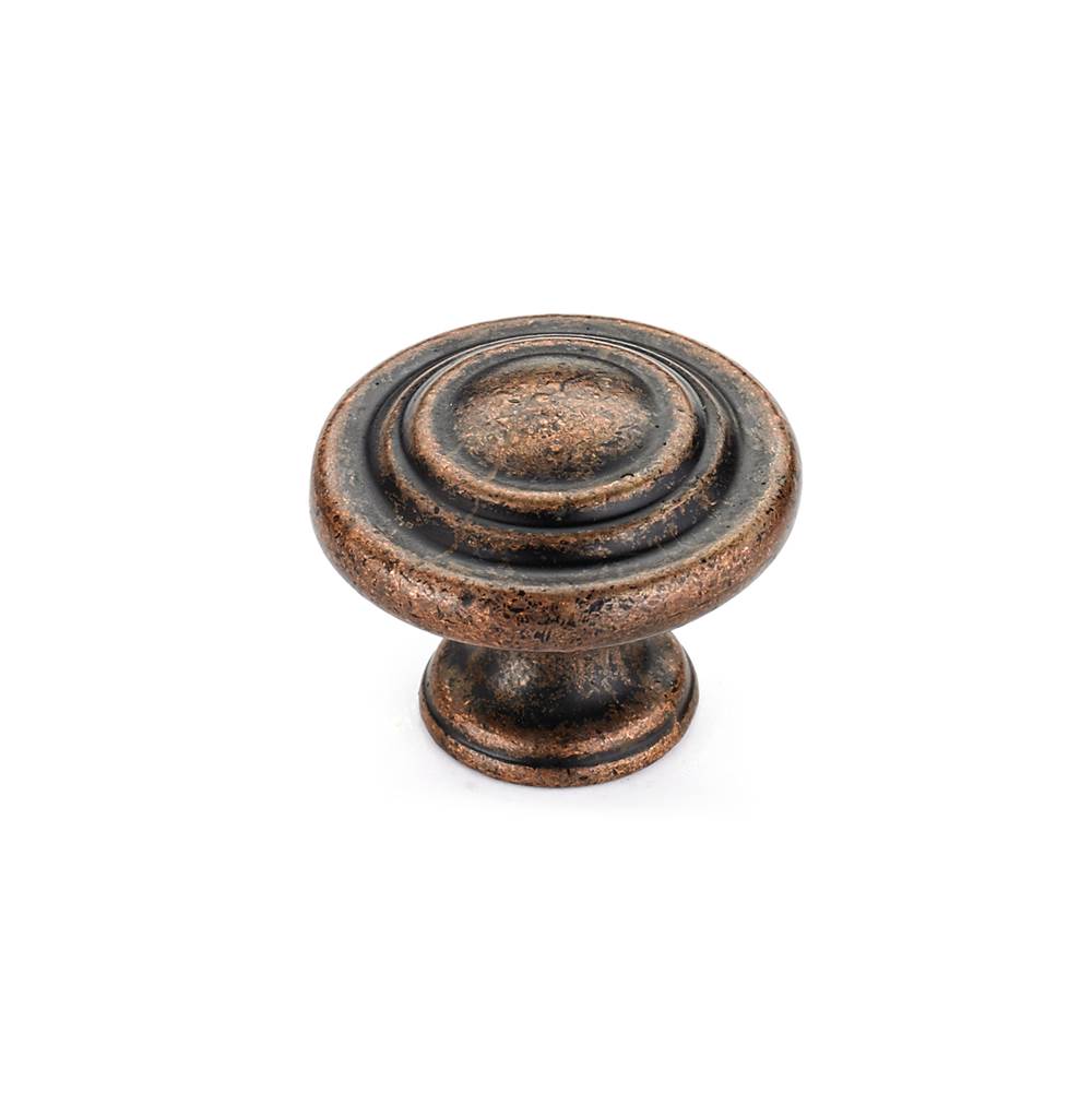 Richelieu America - Traditional Metal Knob - 107 - Antique Copper