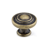 Richelieu America - Traditional Metal Knob - 107 - Burnished Brass