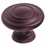 Richelieu America - Traditional Metal Knob - 107 - Oil Rubbed Bronze