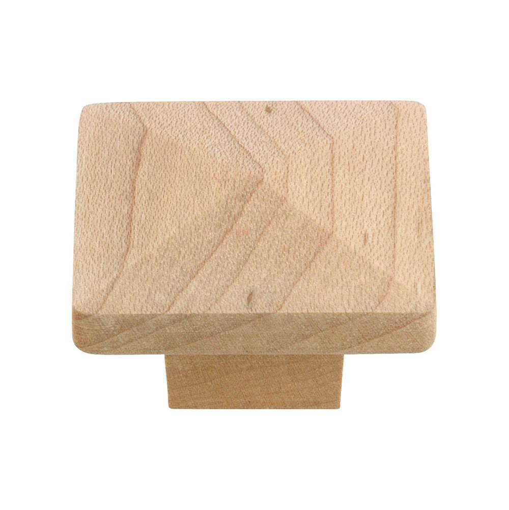 Richelieu America - Eclectic Maple Wood Knob - 115 - Unfinished Maple