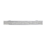 Richelieu America - Contemporary Metal and Crystal Pull - 1234 - Crystal,Chrome