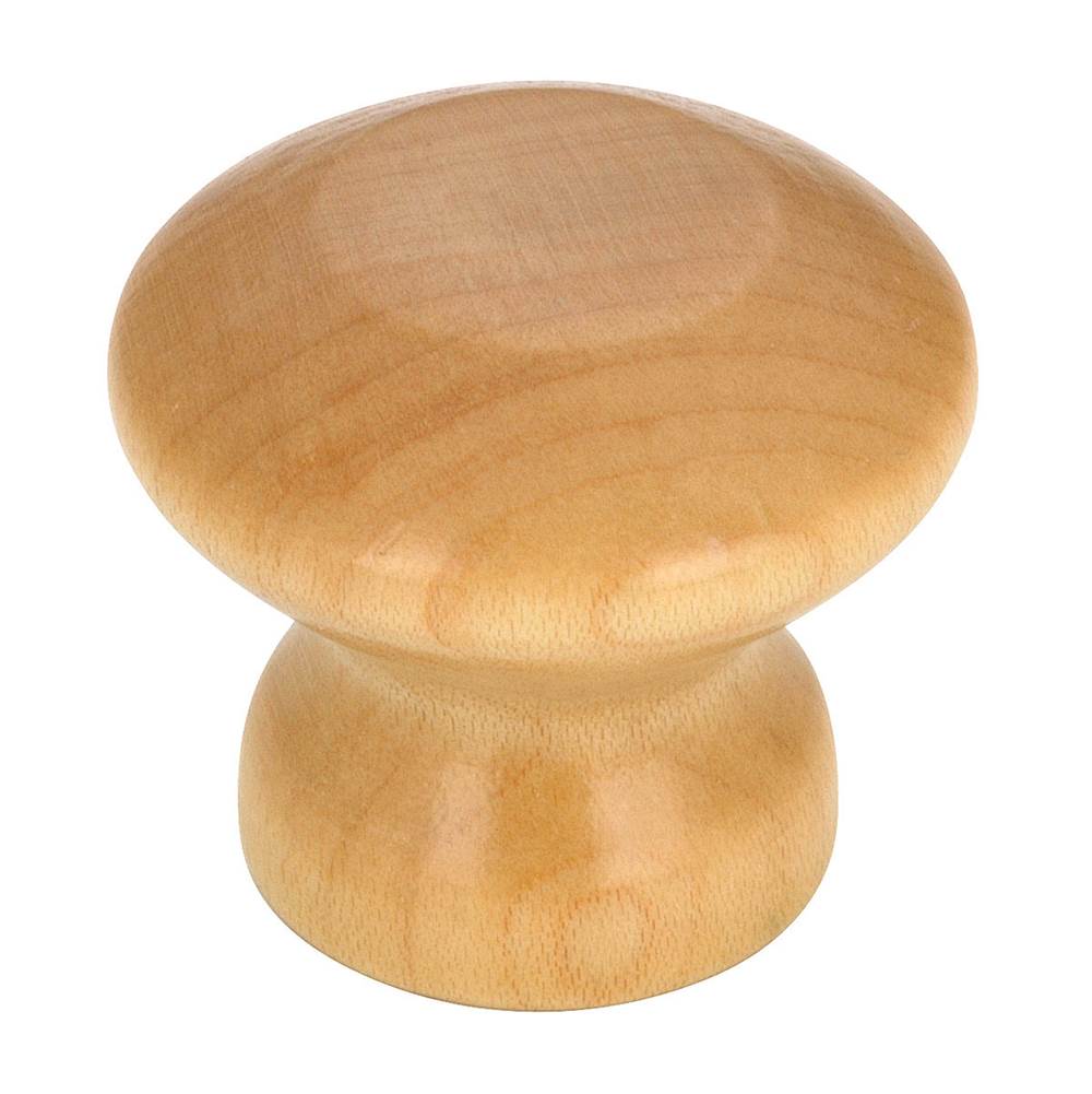 Richelieu America - Eclectic Maple Wood Knob - 138 - Maple,Natural