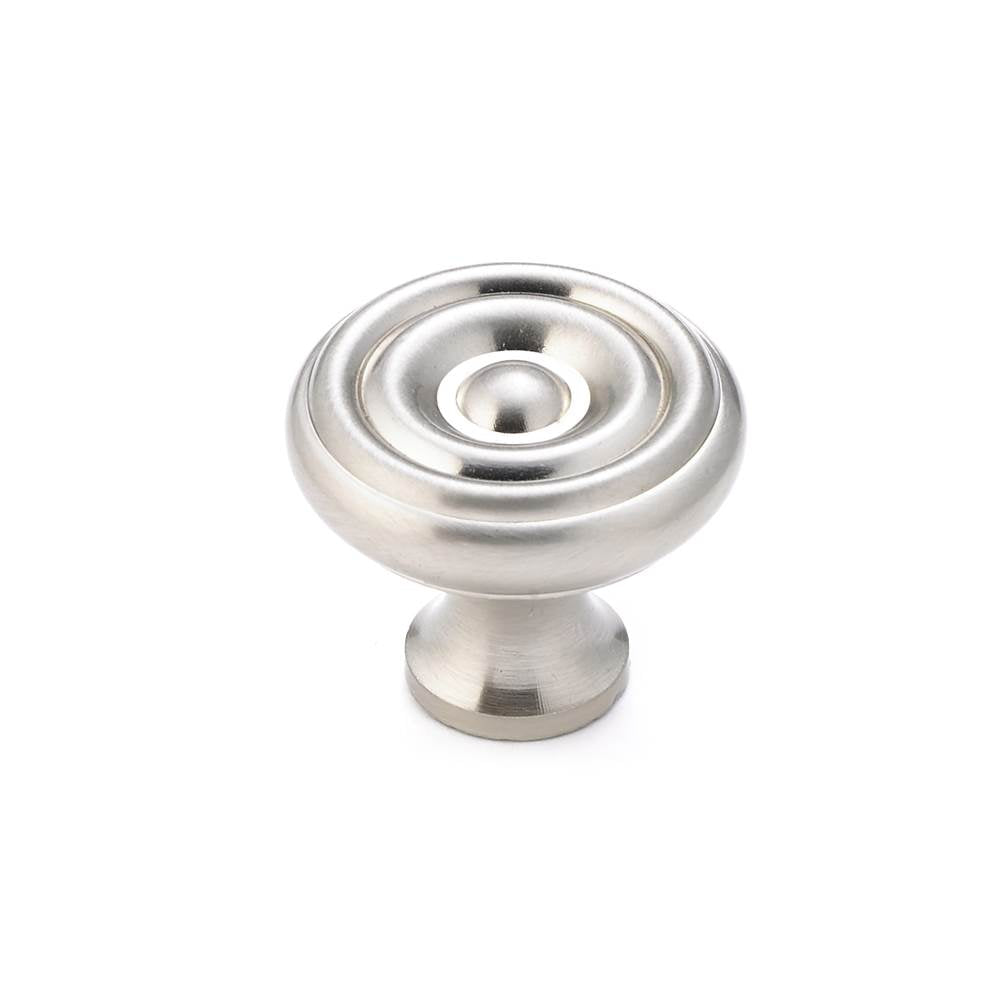 Richelieu America - Traditional Brass Knob - 1430 - Brushed Nickel