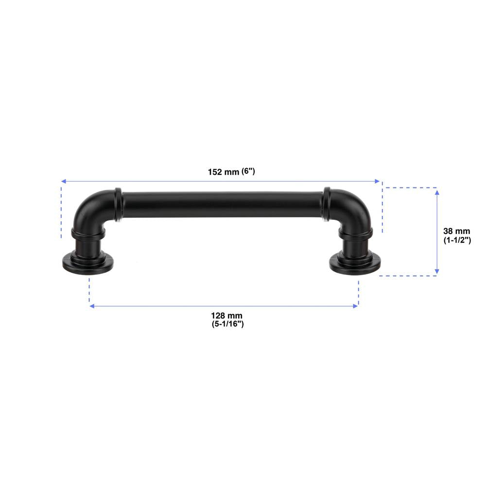 Eclectic Aluminum Pull - 2209