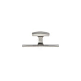 Transitional Metal Wardrobe Knob and Backplate - 2245