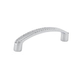 Richelieu America - Contemporary Crystal and Metal Pull - 2727 - Crystal,Chrome