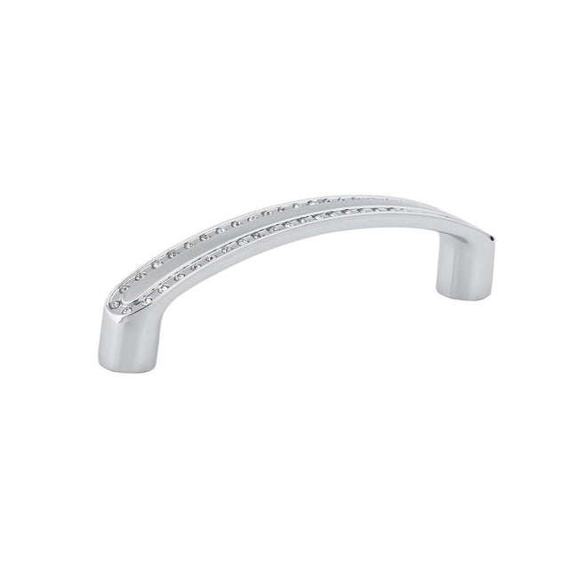Richelieu America - Contemporary Crystal and Metal Pull - 2727 - Crystal,Chrome