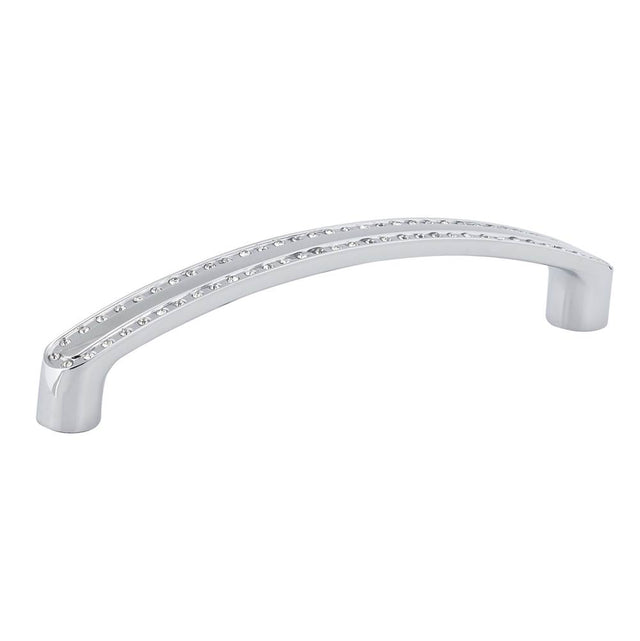 Richelieu America - Contemporary Crystal and Metal Pull - 2727 - Crystal,Chrome