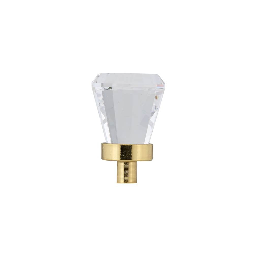 Traditional Swarovski Crystal and Metal Knob - 276B