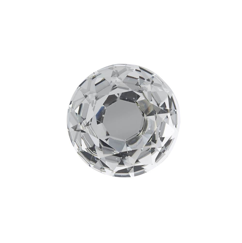 Contemporary Crystal Knob - 2828