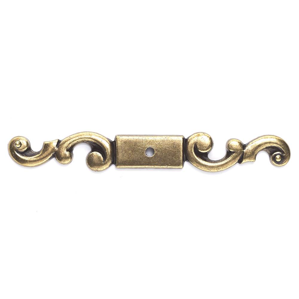 Traditional Metal Backplate for Knob - 284