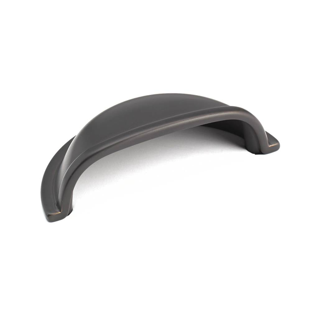 Richelieu America - Traditional Brass Cup Pull - 3038 - Oil Rubbed Bronze