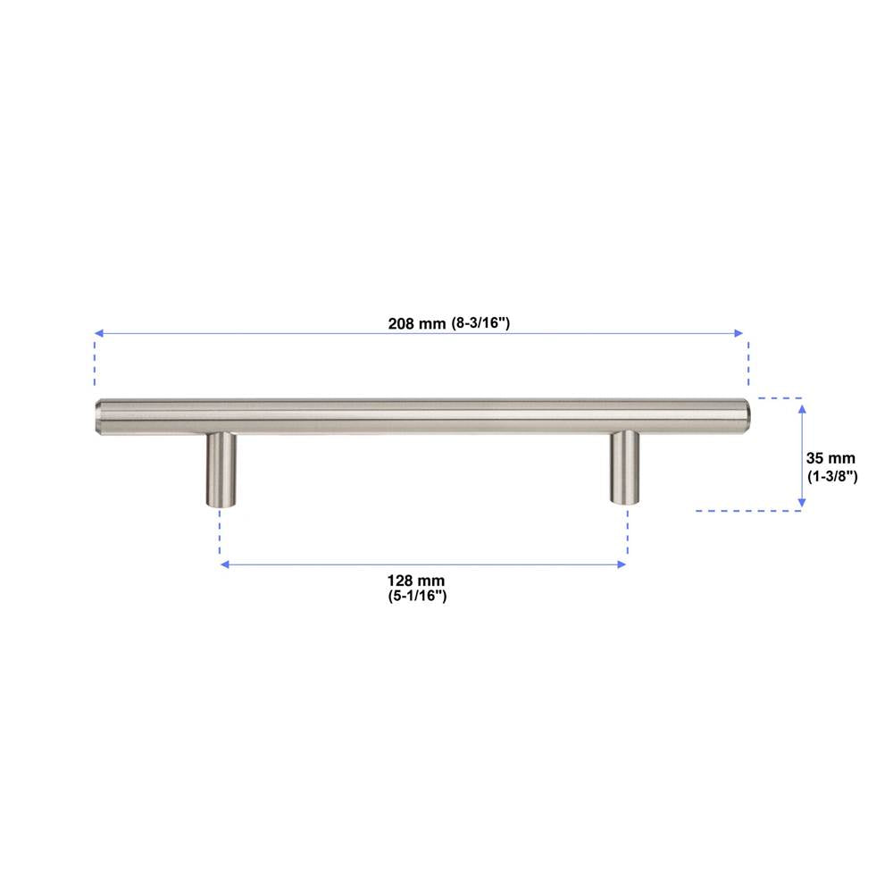 Contemporary Steel Pull - 305
