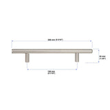 Contemporary Steel Pull - 305