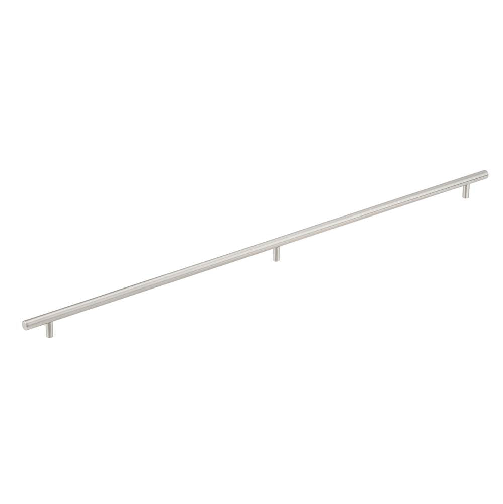 Richelieu America - Contemporary Stainless Steel Pull - 3487 - Brushed Stainless Steel
